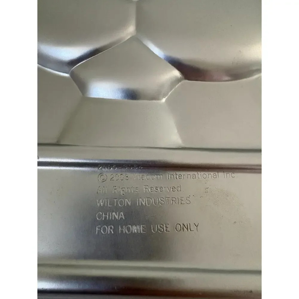 Vintage Wilton Blue's Clues Cake Pan w/Decorating Instructions 2003 Metal